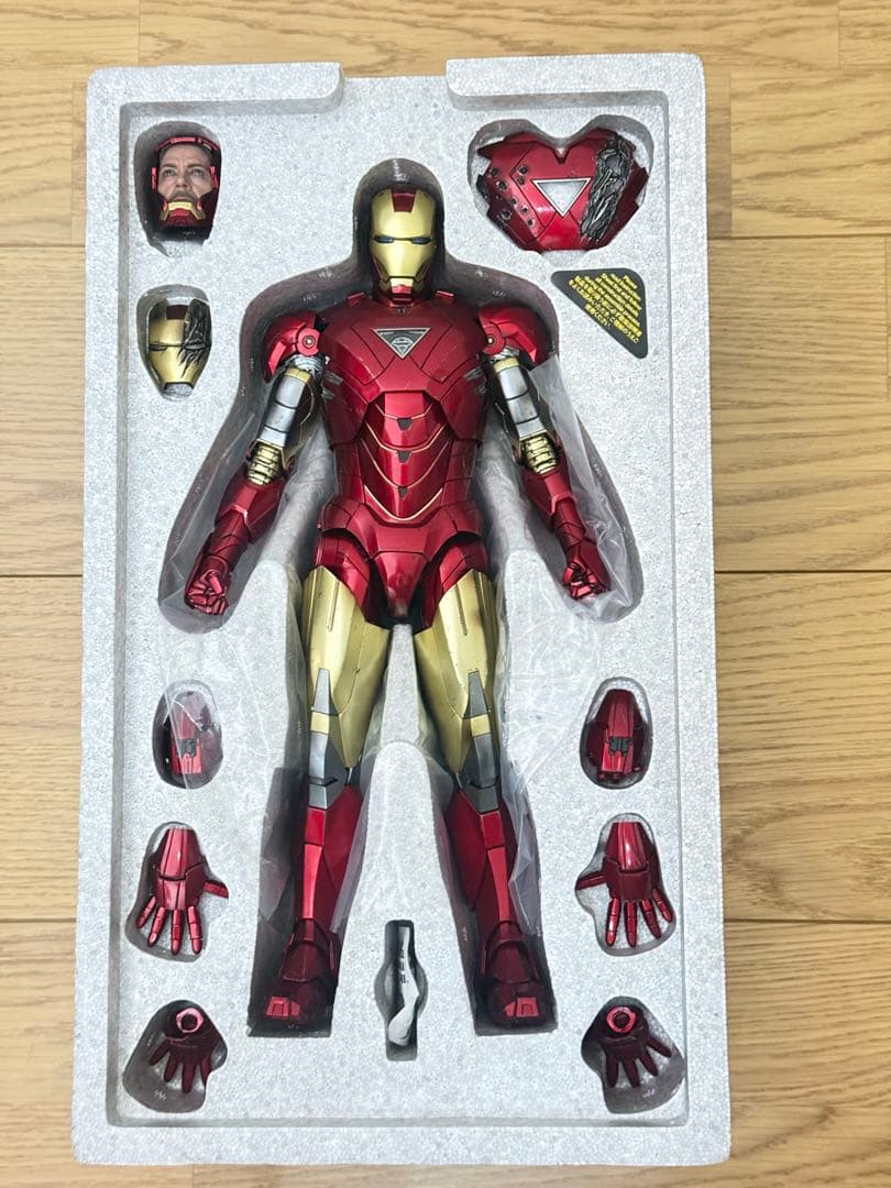 【美品】ホットトイズ DIECAST アイアンマン・マーク6 ※最終値下げ