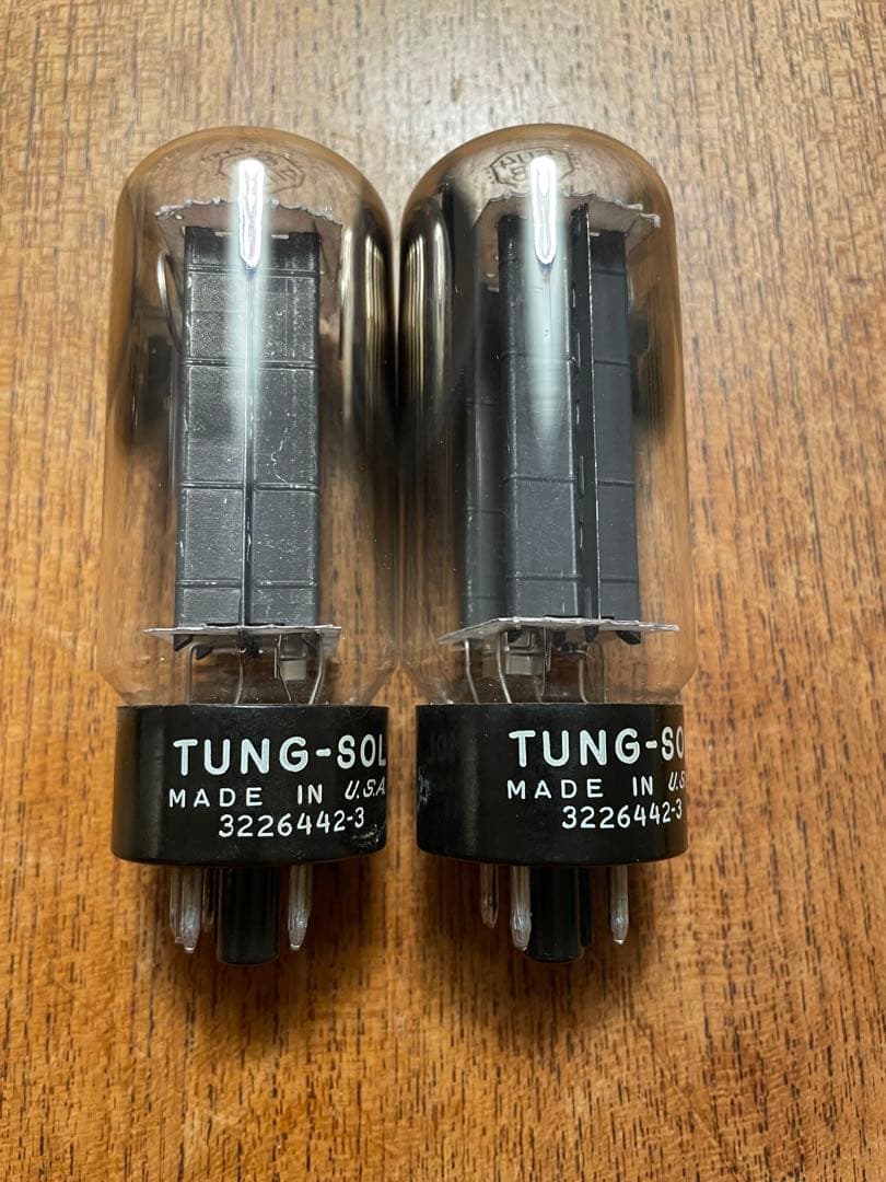 TUNG-SOL 5U4GB 真空管 ペア　整流管　希少