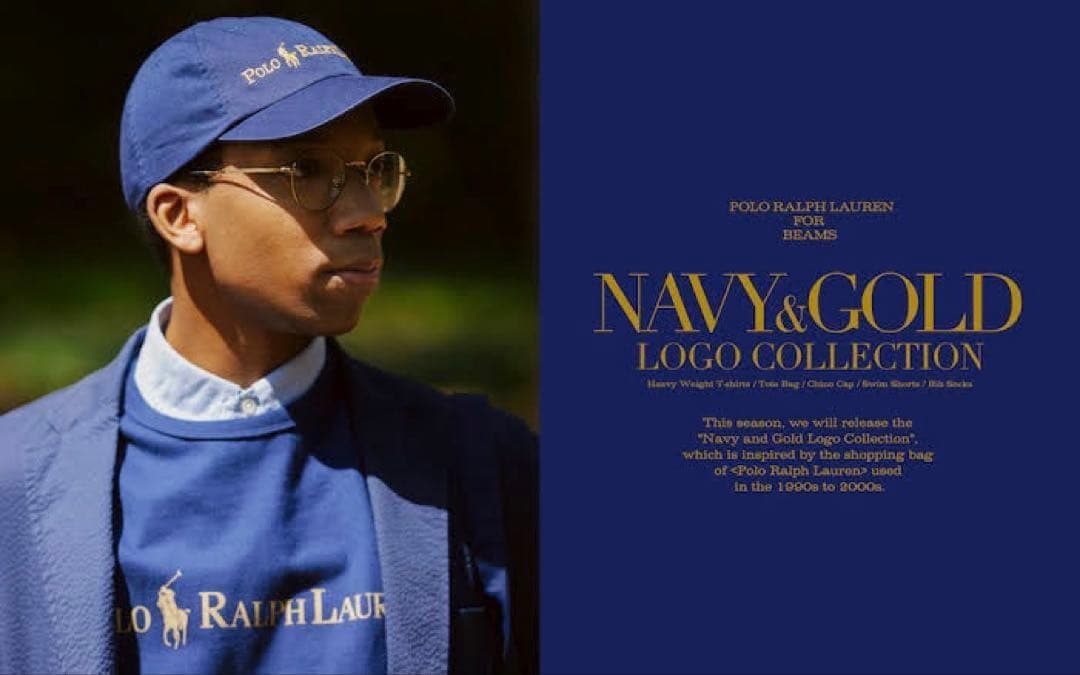 極美品❗️ビームス別注❗️Polo Gold Logo Collection CAP