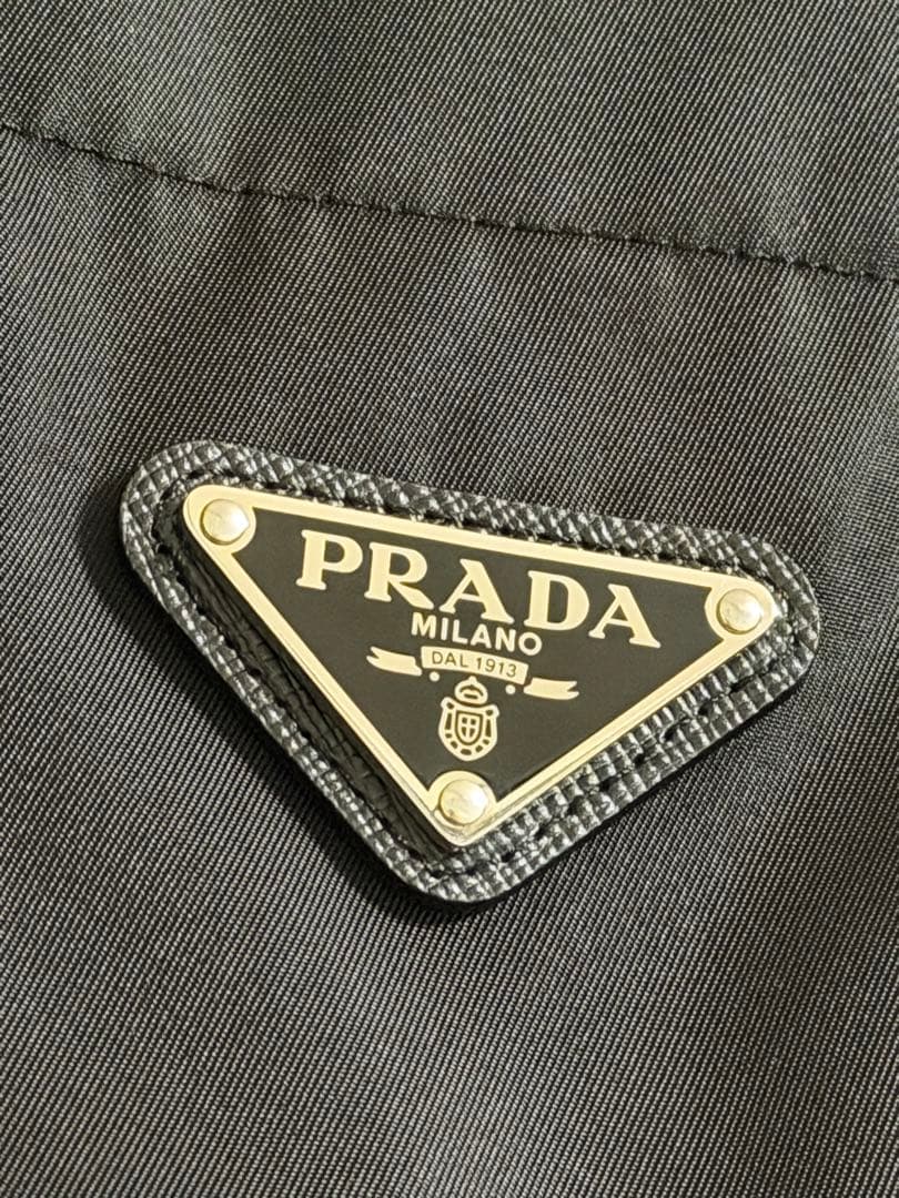 y*i様 PRADA　プラダ　Re-Nylonシャツ　黒　M　SC514