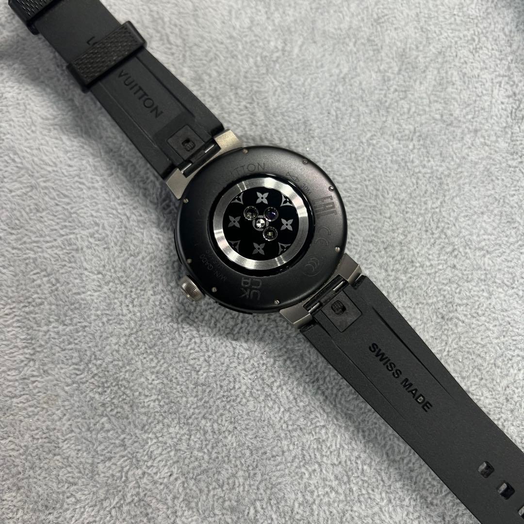 ルイヴィトン タンブール ホライゾン ライトアップ ブラック C006110