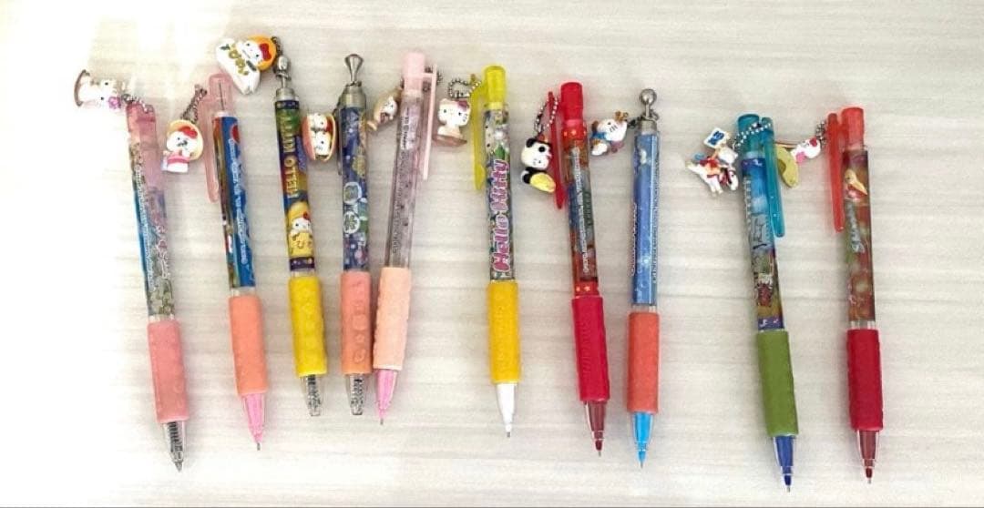 【平成】【美品】ハローキティ　ご当地シャーペン　ボールペン　まとめ売り【激レア】