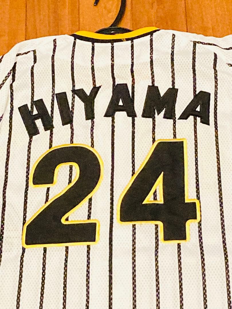 新品未使用　タグ付き　阪神タイガース 復刻　ユニフォーム　桧山進次郎　桧山　M