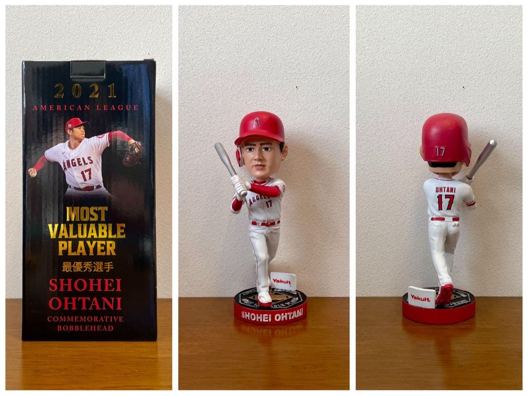 【大谷翔平 ボブルヘッド ５体】新人王 MVP デコピン まとめ売り