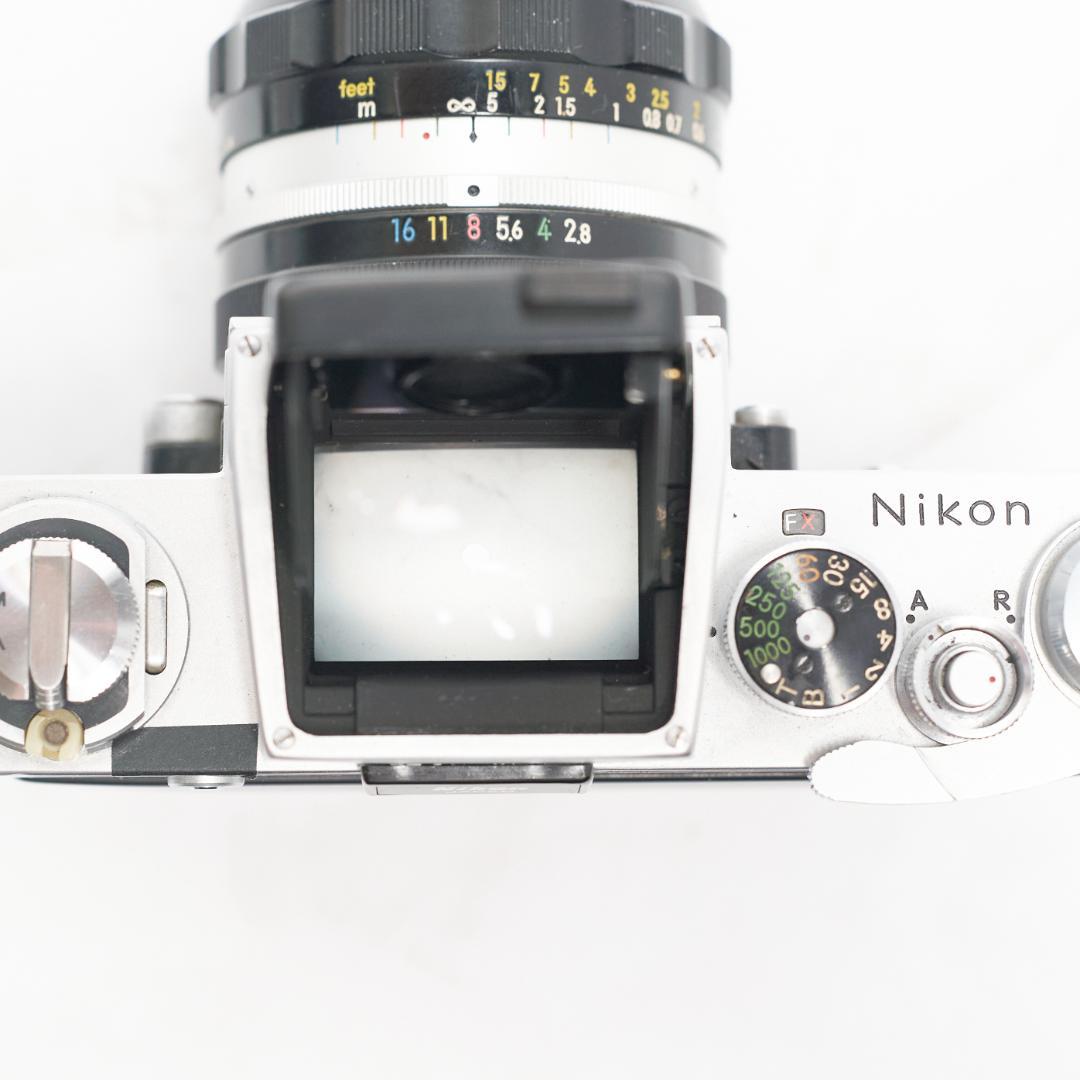 【動作未確認】NIKON F ＋ ウエストレベルファインダー ニコン