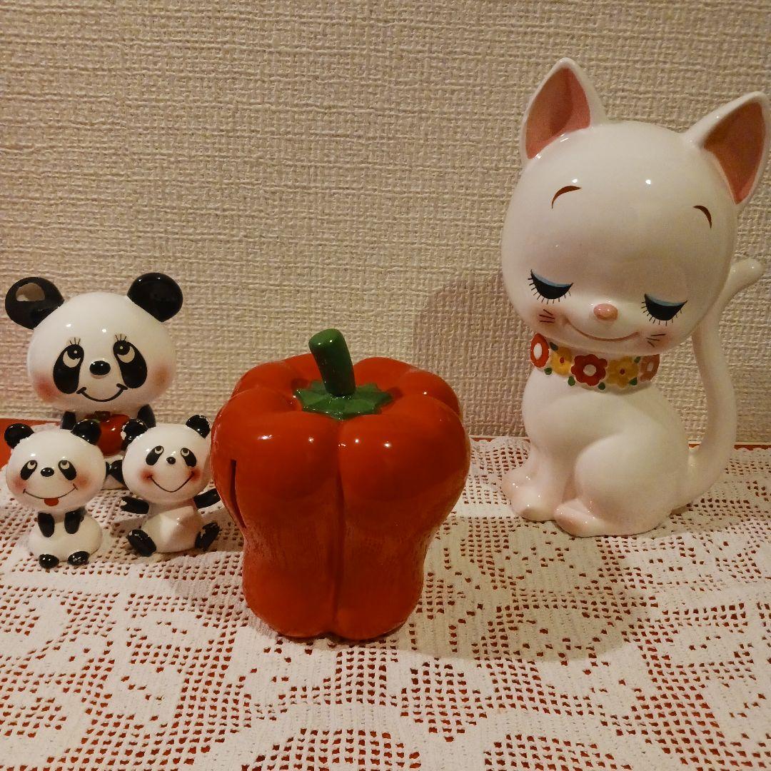 p*ん様 内藤ルネ貯金箱 パプリカ