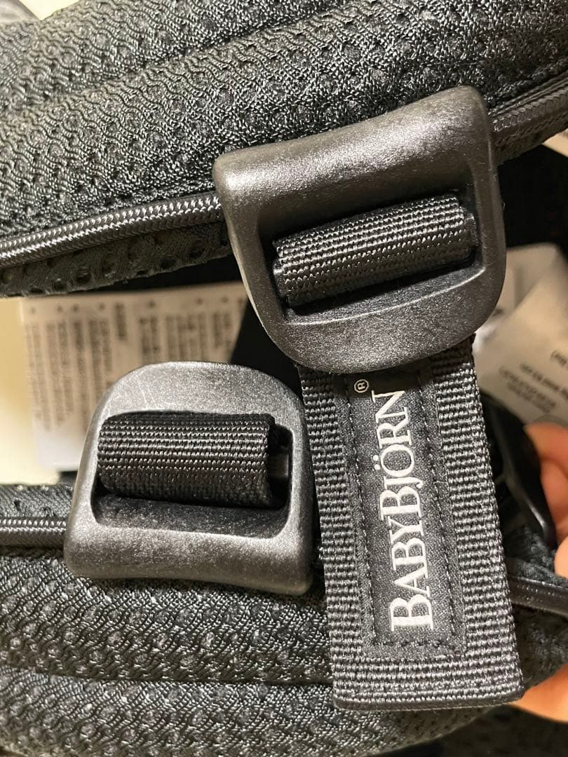 【美品】BABYBJORNベビーキャリア HARMONY 抱っこ紐 メッシュ