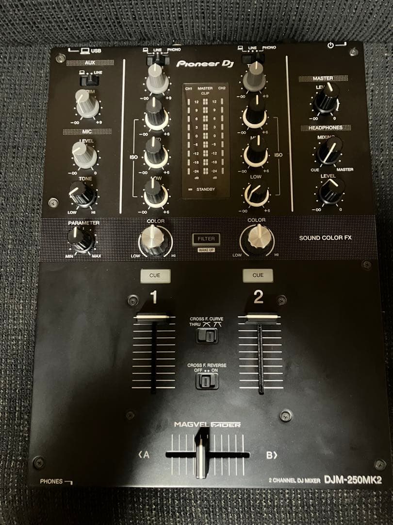 最終価格！美品！付属品完備！ pioneer djm 250mk2 djミキサー