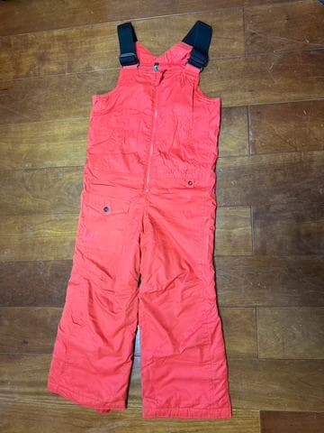 BURTON スノーボードウェア 子供用 黒赤　5-6