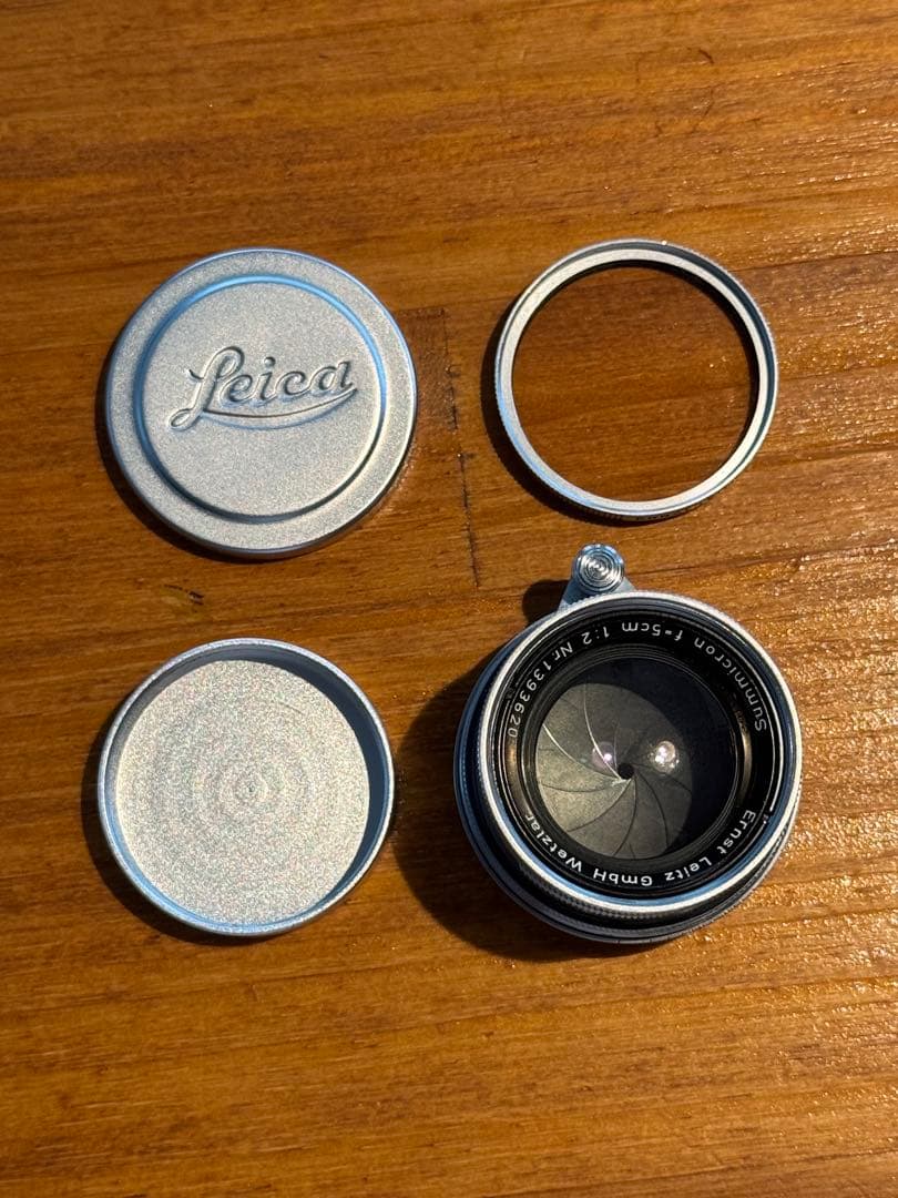 【ゆうきち】Leica Summicron f=5cm 1:2 沈胴ズミク
