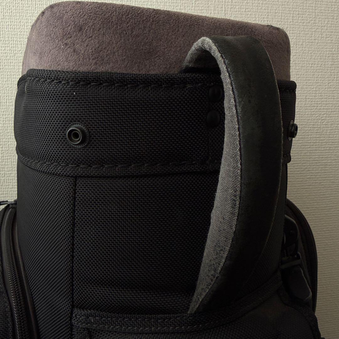 TUMI キャディバッグ ゴルフバッグ　黒　9.5型相当　トゥミ　ツミ　希少