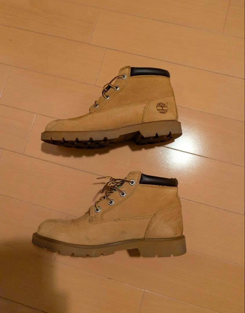 ゆ*め様 Timberland ベージュ ハイカットブーツ