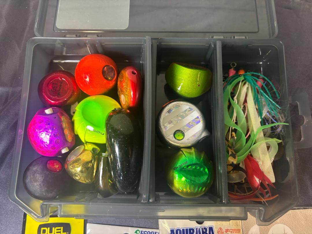 タイラバのセット・120ｇ～250ｇ/遊動式/新品ネクタイ付①