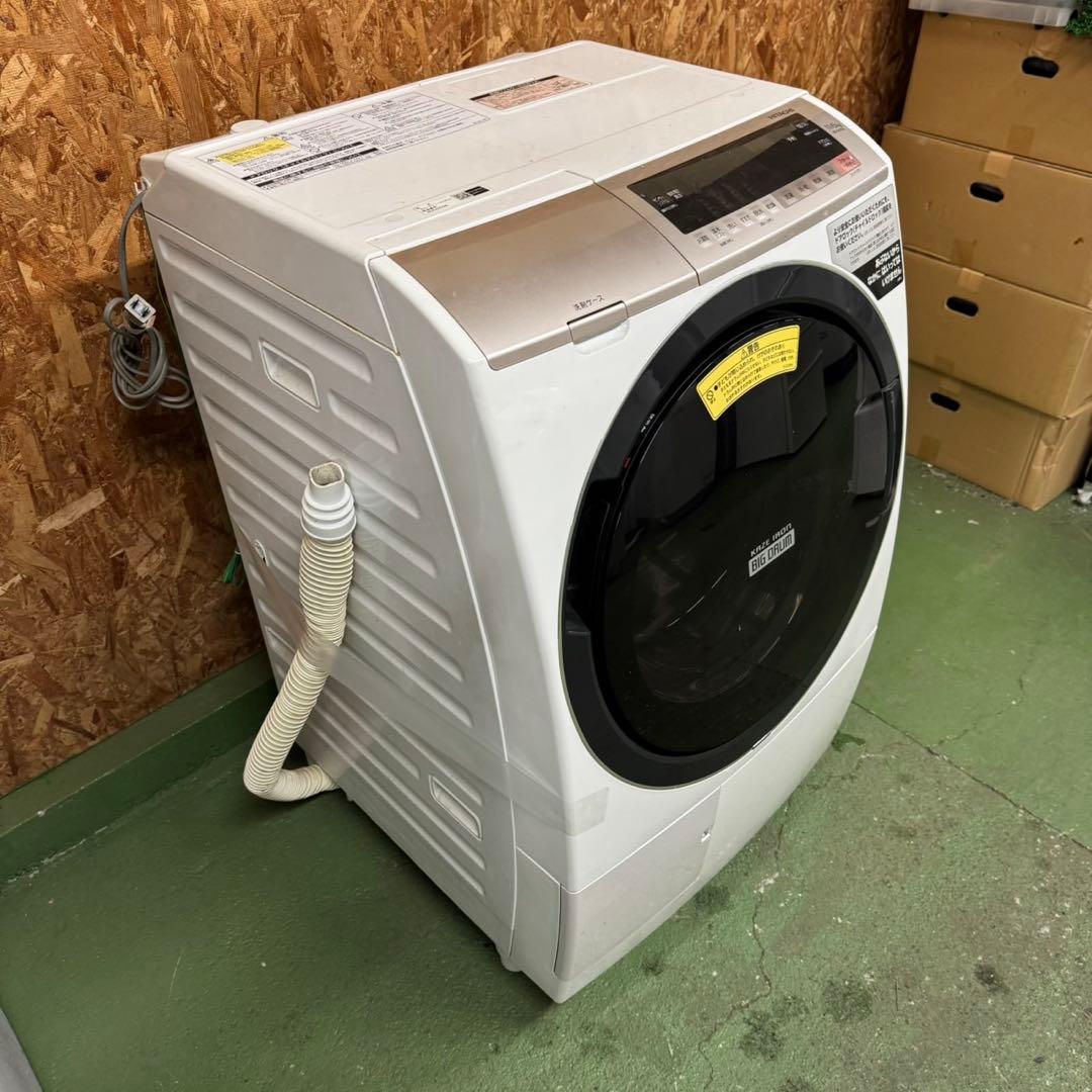 252 ドラム式洗濯機　関東配送　容量11kg 乾燥6kg ビックドラム　美品