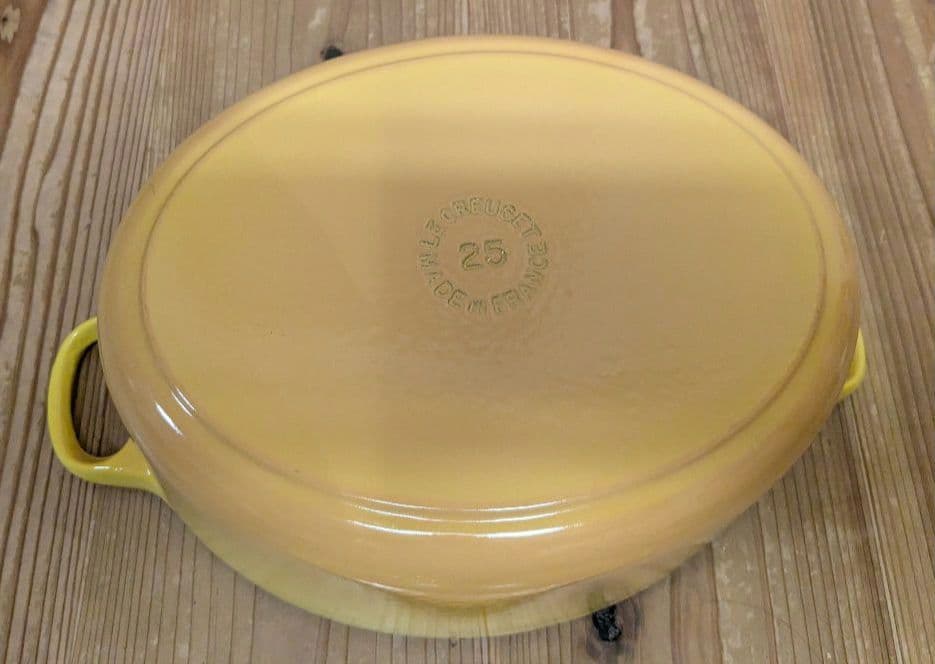 Le Creuset イエロー 両手鍋　25cm
