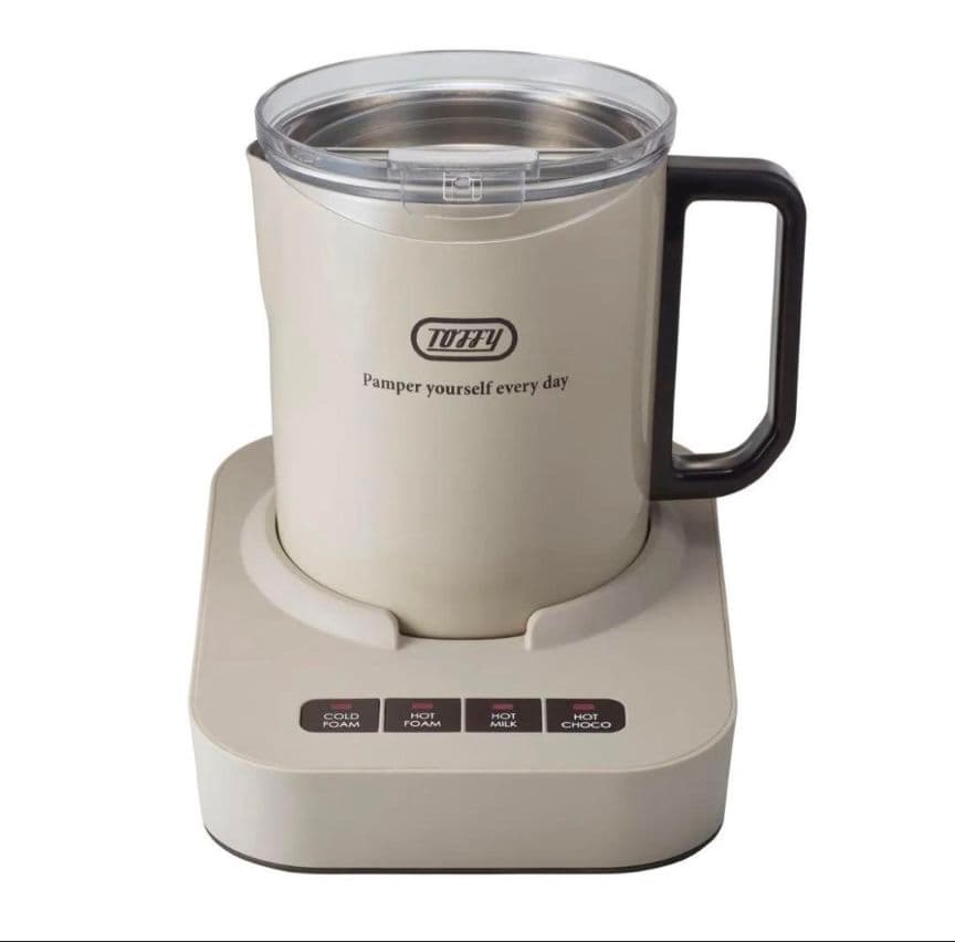 kuro様　新品未使用　Toffy ミルクフォーマーマグ　ミルキーホワイト