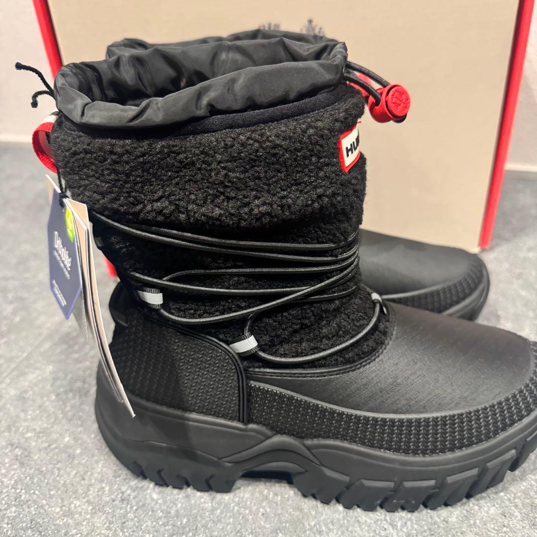 [新品]箱付きハンター HUNTER スノーブーツ 定価3万23cm UK4防水