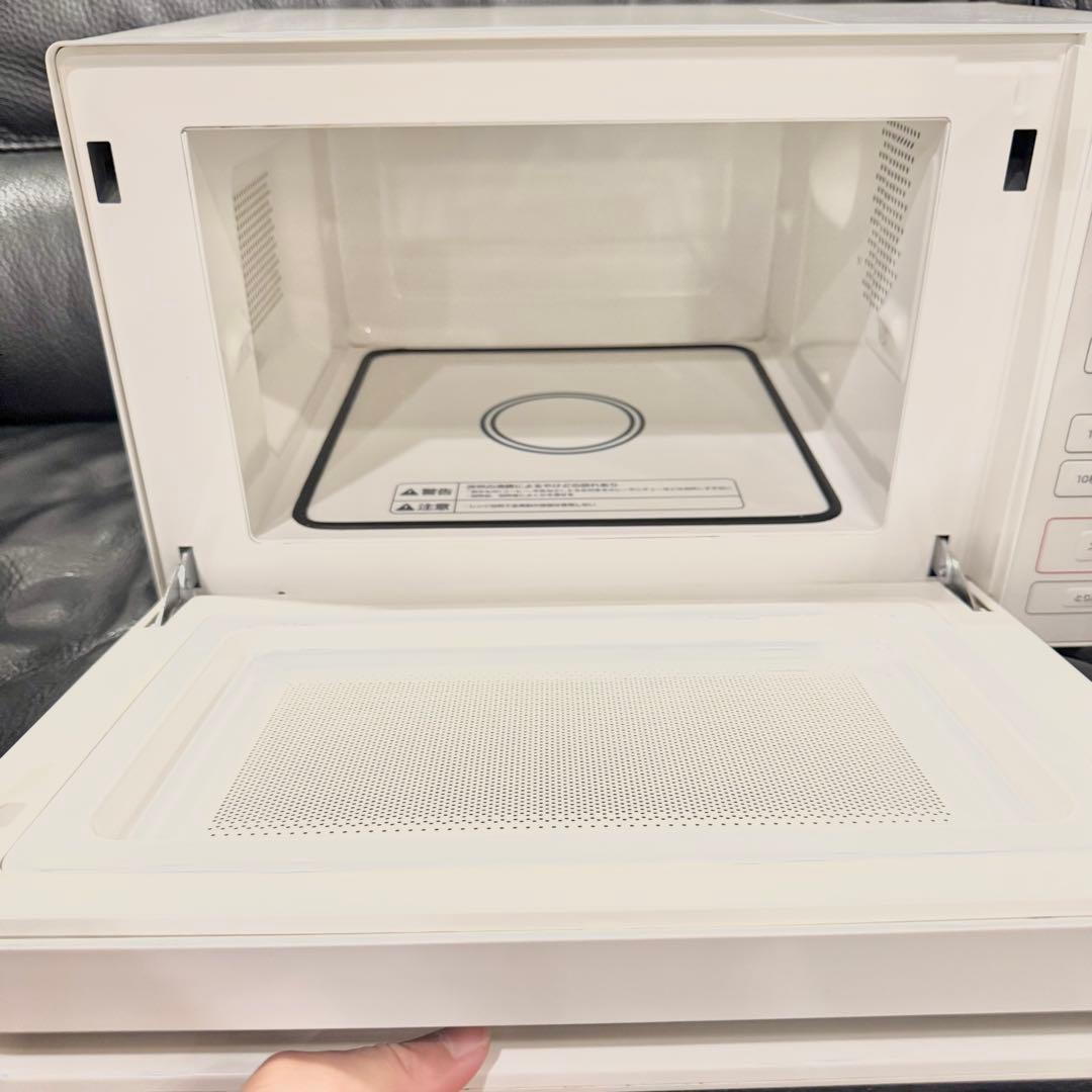 【美品中古】無印良品 電子レンジ 2021年度製 MJ-SER18A