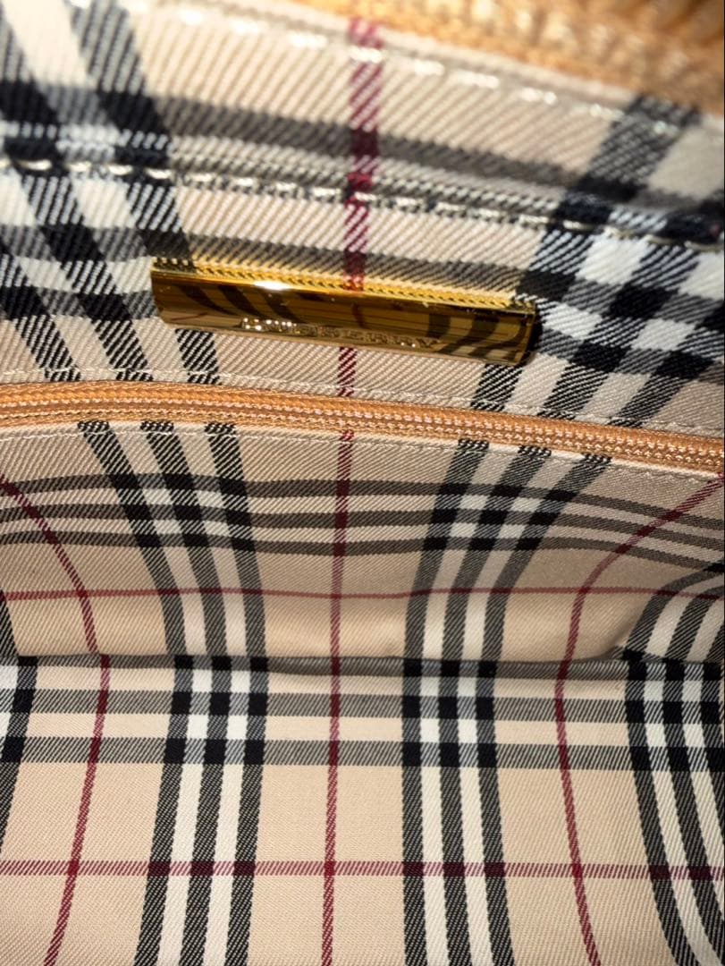BURBERRY バーバリー レザー ショルダーバッグ
