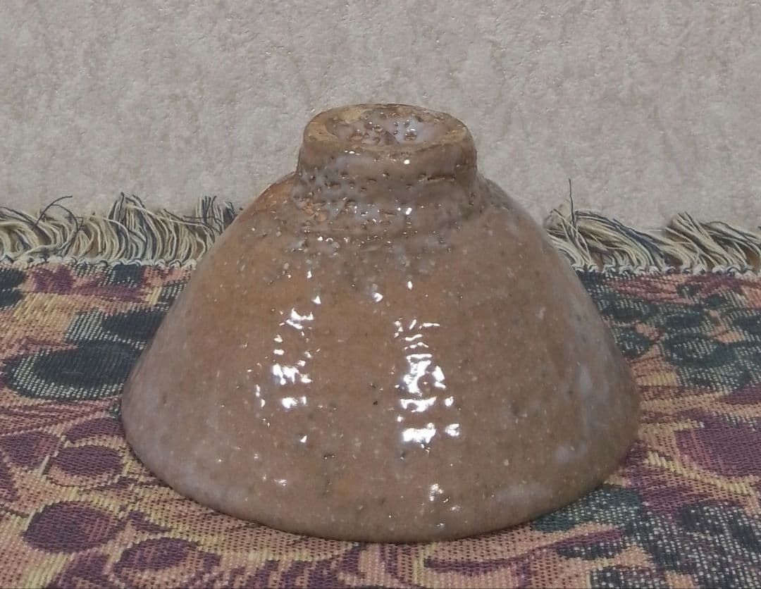 希少！十二世 坂高麗左衛門 萩焼茶碗 共箱 共布付き 保証品
