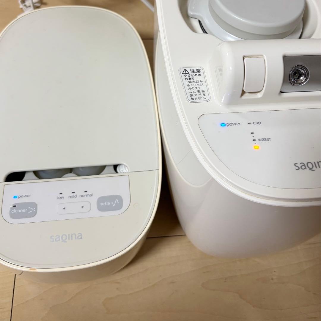 SAQINA 美顔器 クレンジング・スチーム機能付き