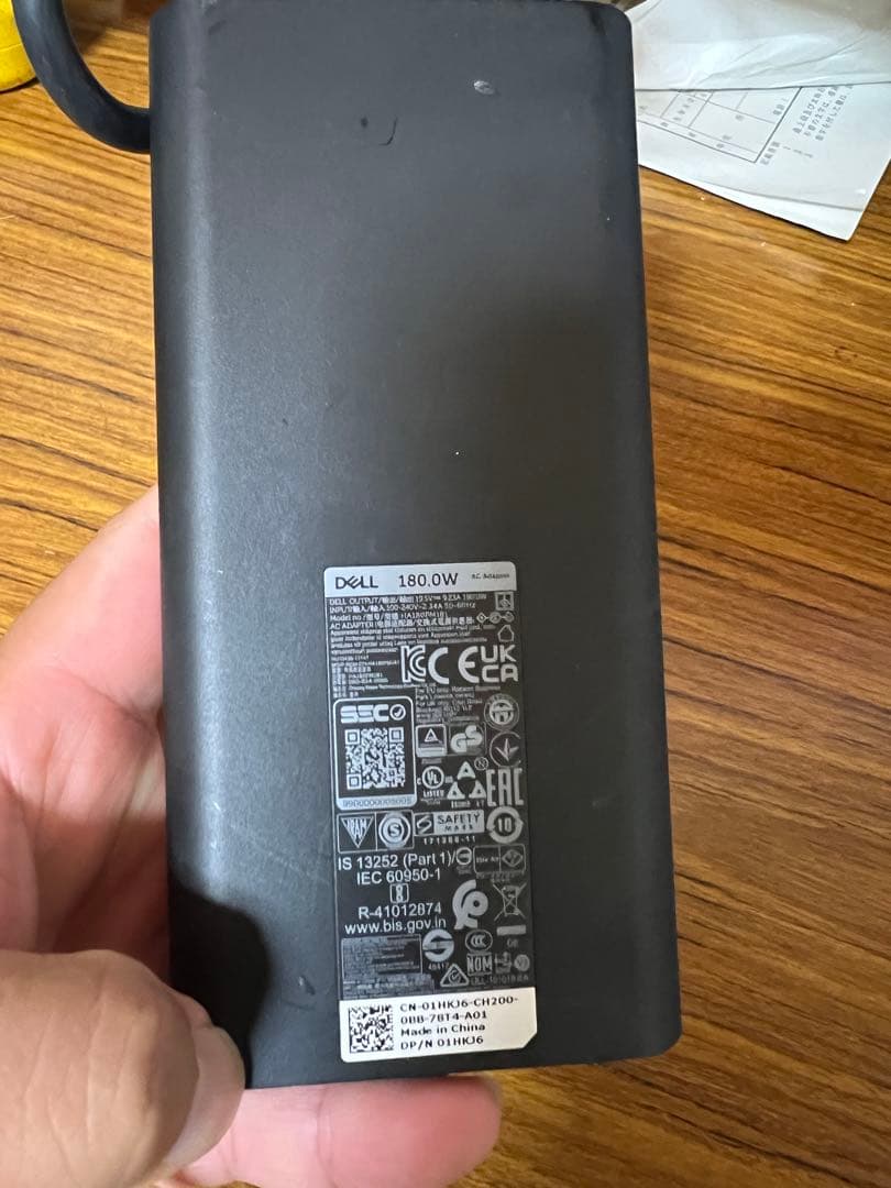 DELL 180W ACアダプター　(10個)