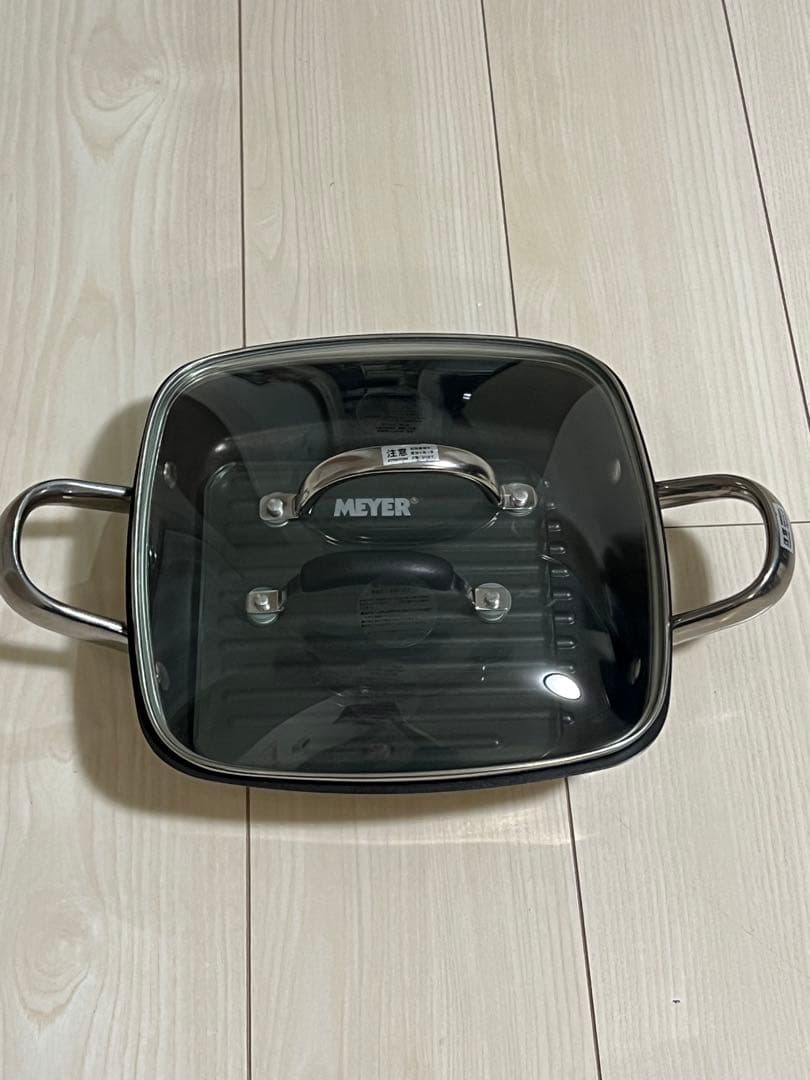 【未使用品】Meyer スクエアグリルパン 24cm