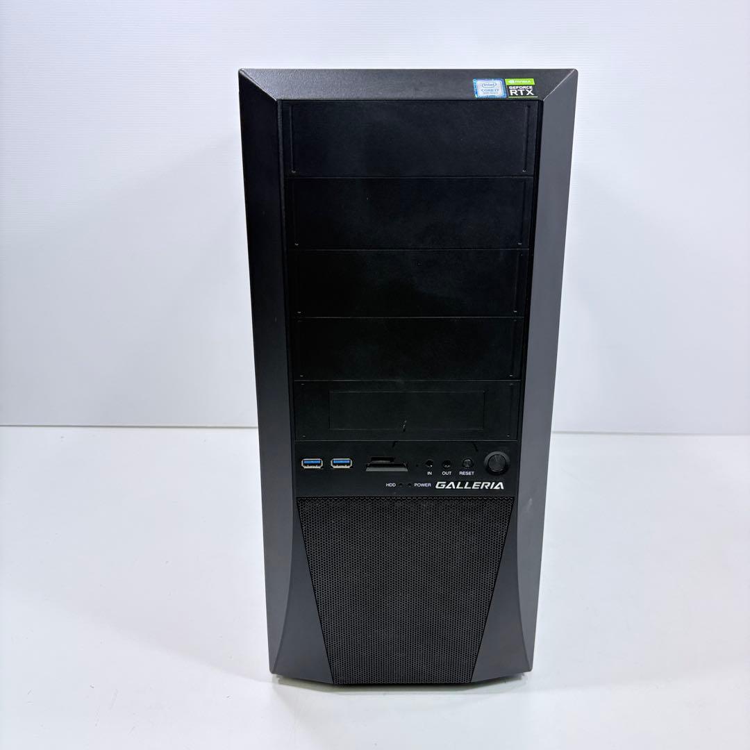 ゲーミングPC i7 9700K RTX3070 ガレリア モンハンワイルズ快適