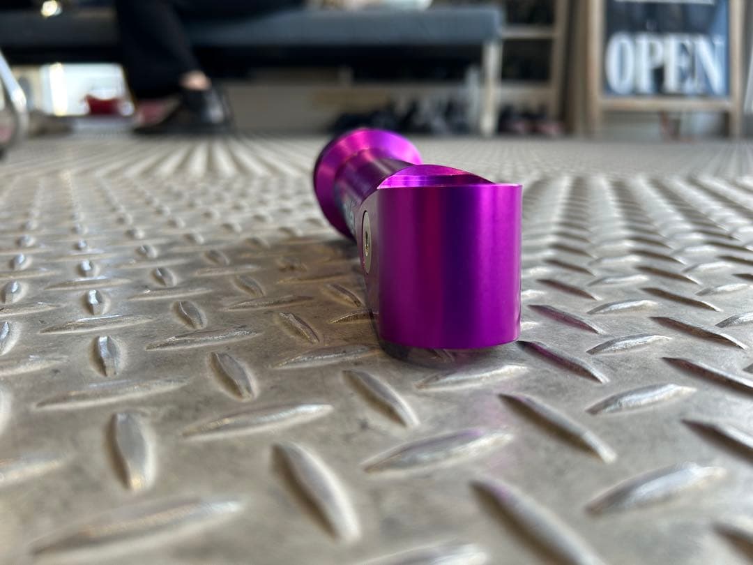レア　Ringlé パープル ステム 自転車用　リングル