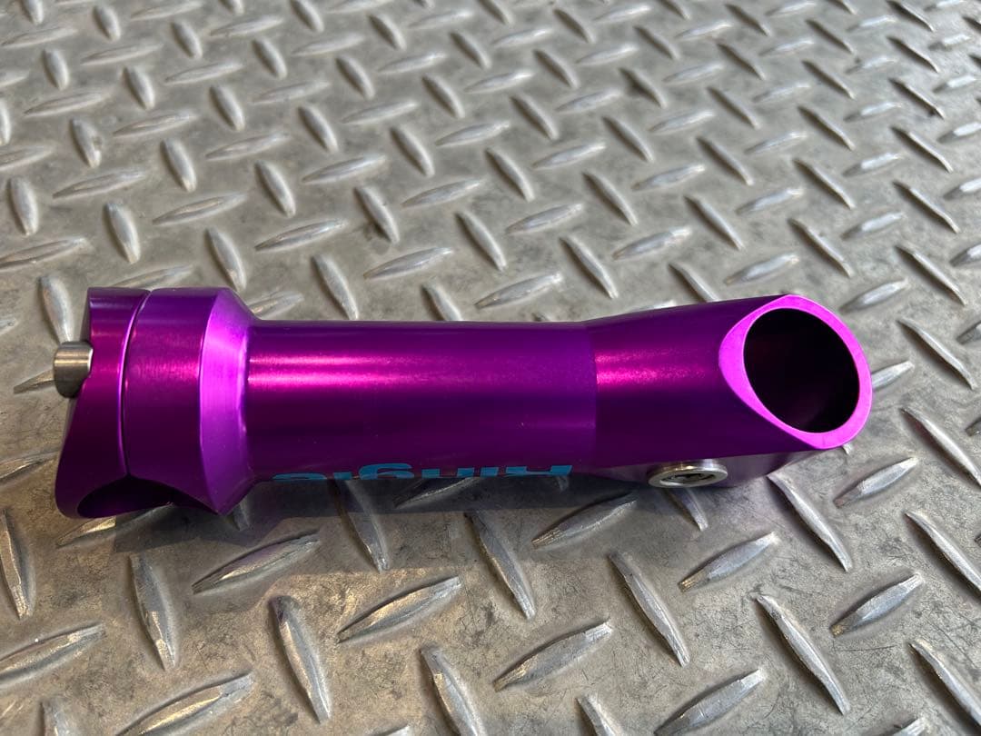 レア　Ringlé パープル ステム 自転車用　リングル