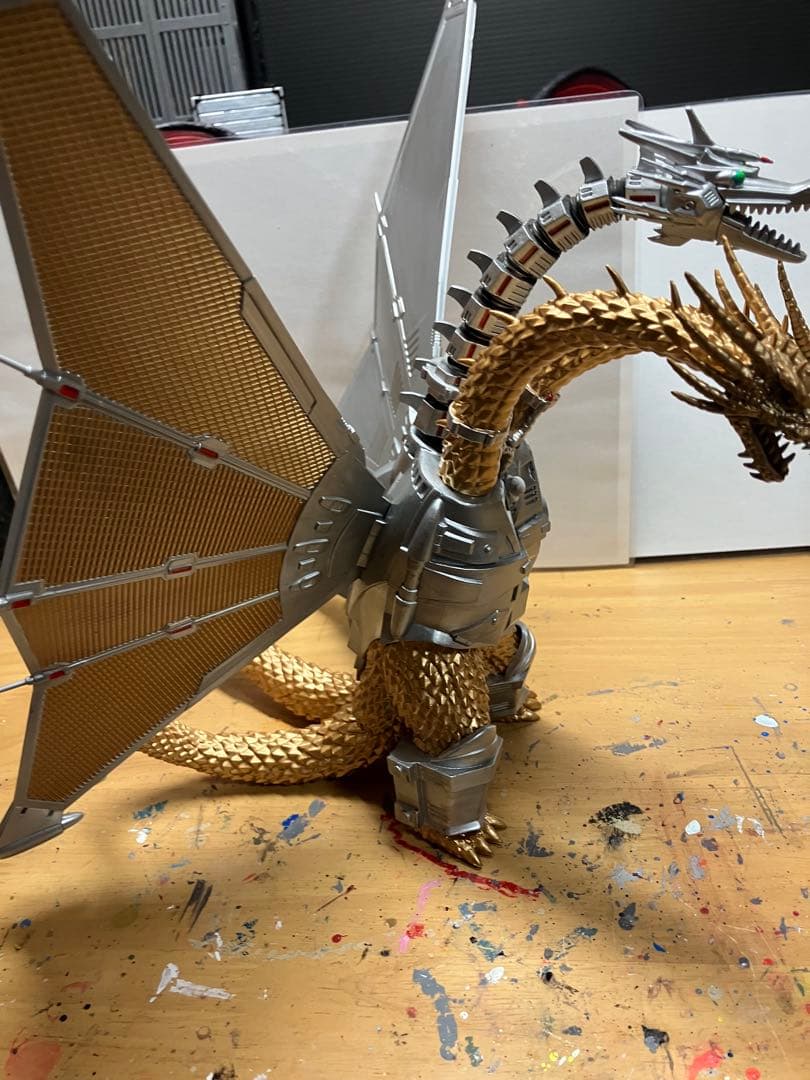 東宝怪獣コレクションメカキングギドラ　キングギドラフィギュア