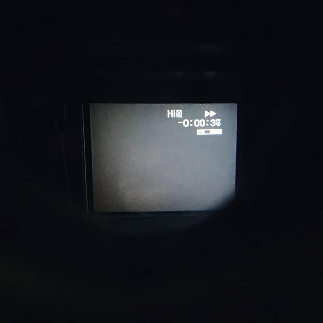 【動作確認済】SONY 高画質 Hi8 ビデオカメラ CCD-TR1 セット