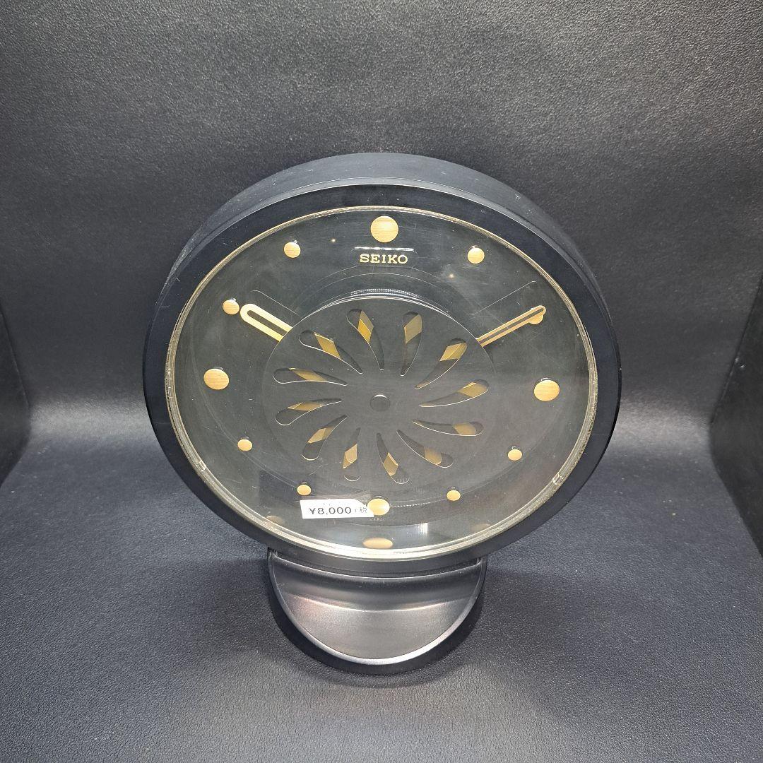 希少　SEIKO　セイコー　スペースエイジ　昭和ポップ　置時計　ヴィンテージ