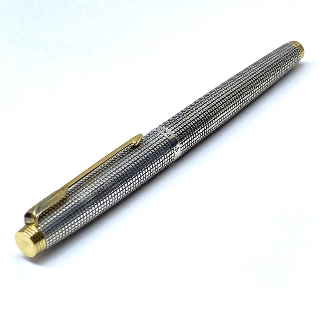 14K パーカー STERLING SILVER 万年筆 USA