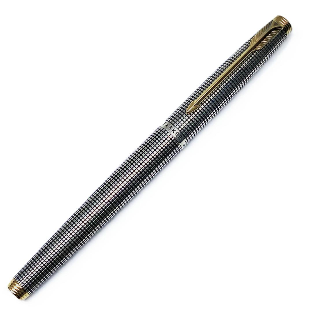 14K パーカー STERLING SILVER 万年筆 USA