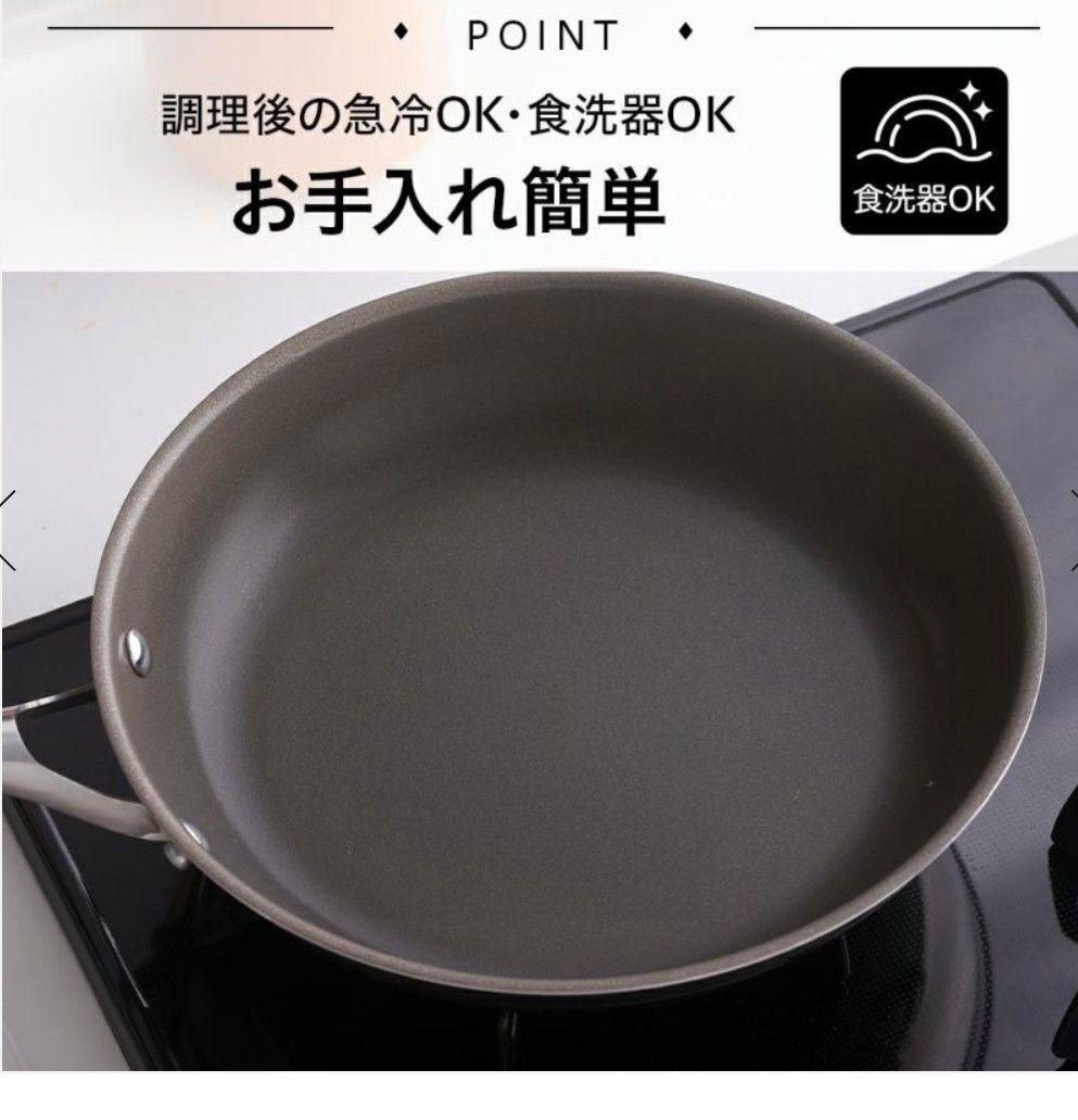 CORELLEフライパン20cm、24cm、ガラス蓋3点セット