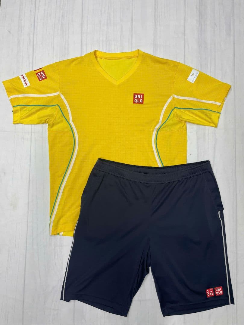ユニクロ テニス 錦織圭 フェデラー ジョコビッチ セット XL