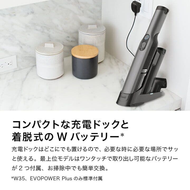 Shark ハンディクリーナー EVOPOWER Plus W35P