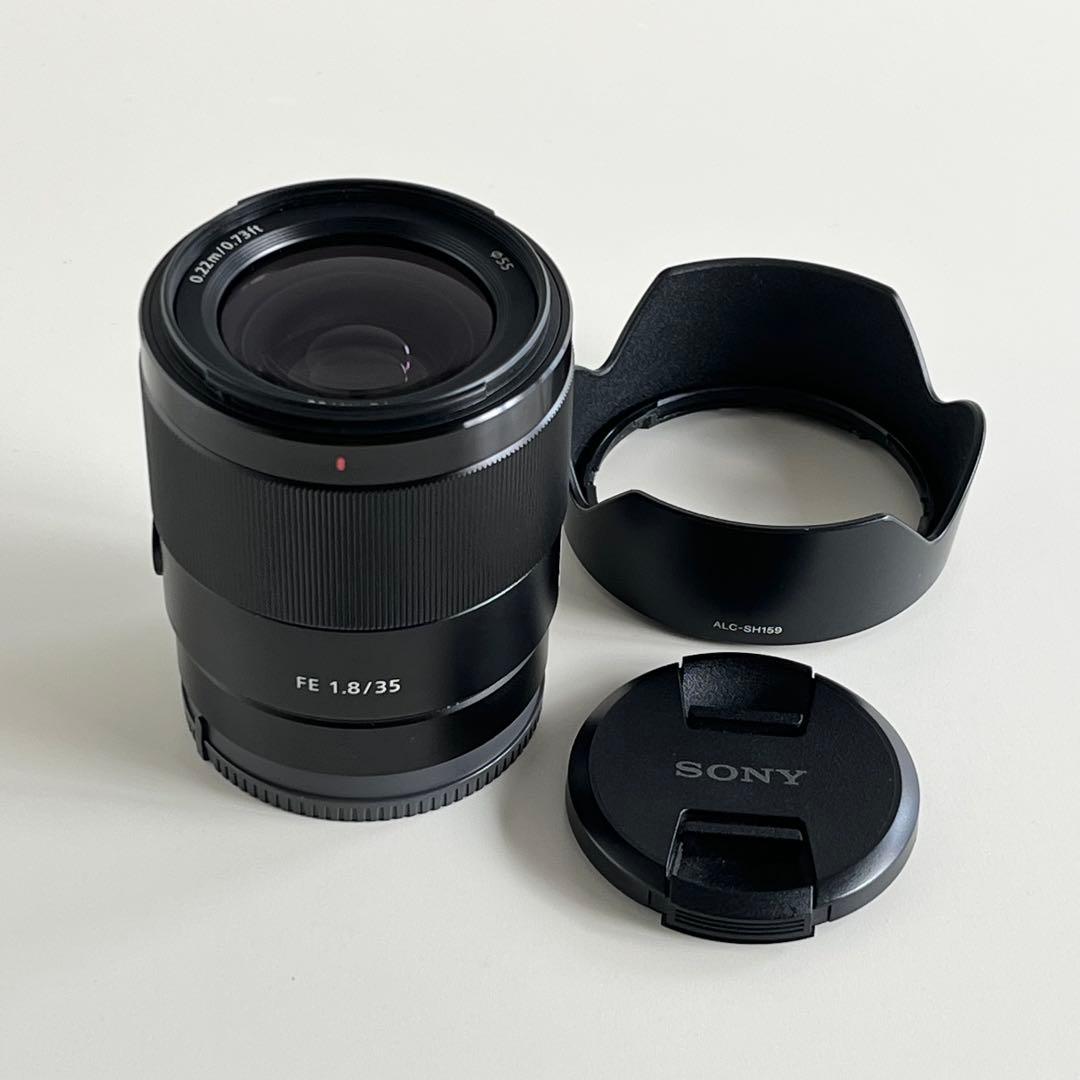 美品 SONY ソニー FE 35mm F1.8 SEL35F18F