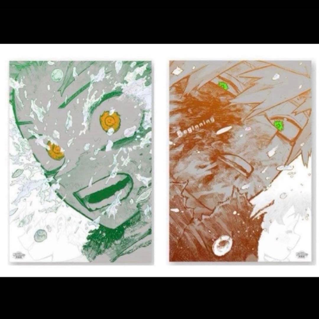 僕のヒーローアカデミア ヒロアカ原画展 A2アートポスター 2枚セット