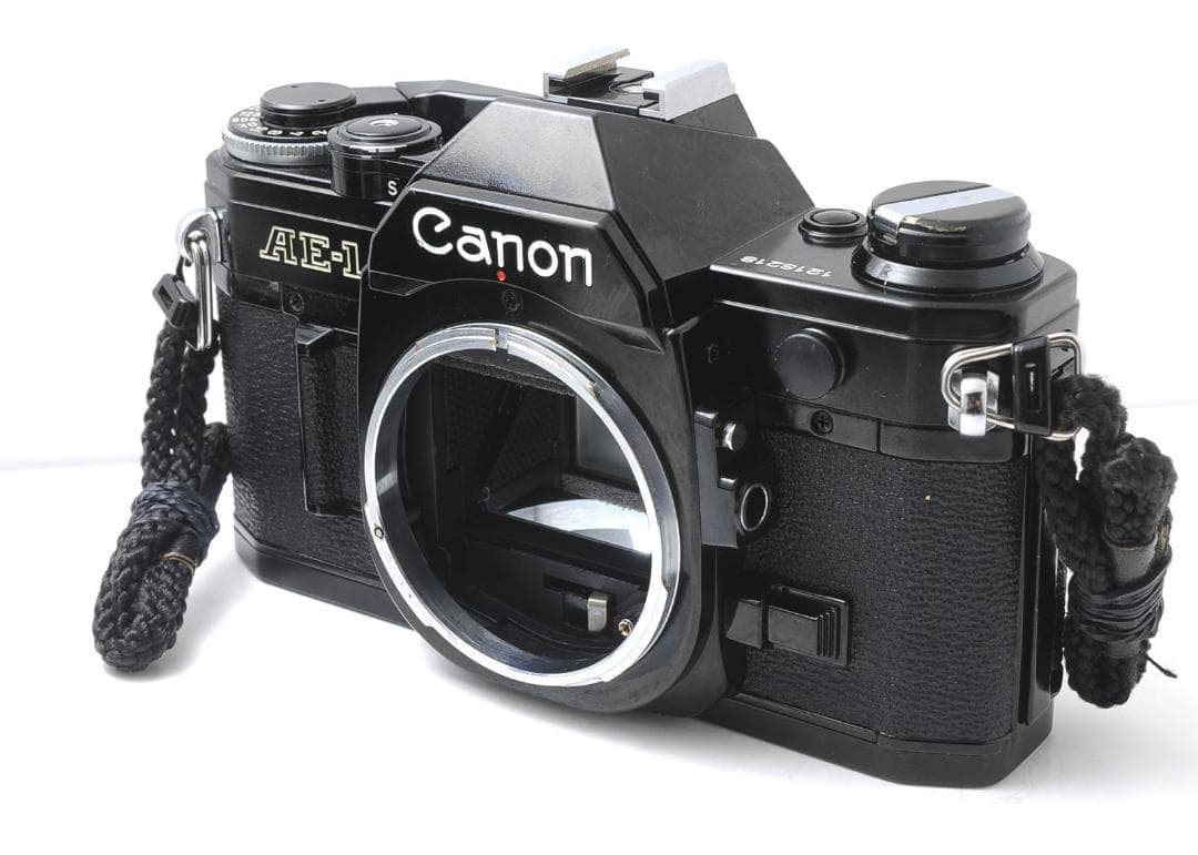 Canon AE-1 ブラック + FD 50mm F1.8 動作品