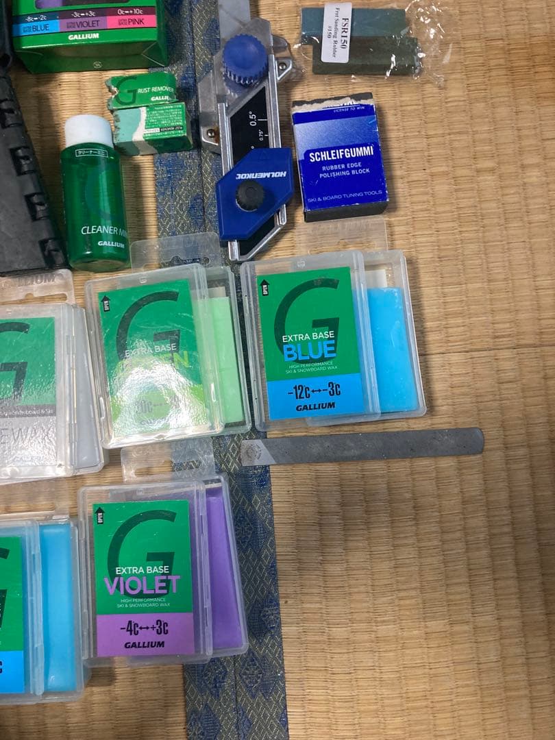 スキー　スノーボード　ワックスアイロンセット