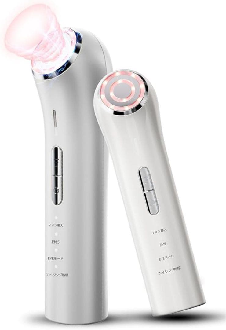 2025年新モデル RF美顔器 エステ LED EMS 温熱 振動 USB充電式
