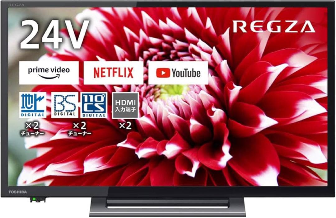 液晶テレビ 東芝 TOSHIBA REGZA(レグザ) 24V34 24V型