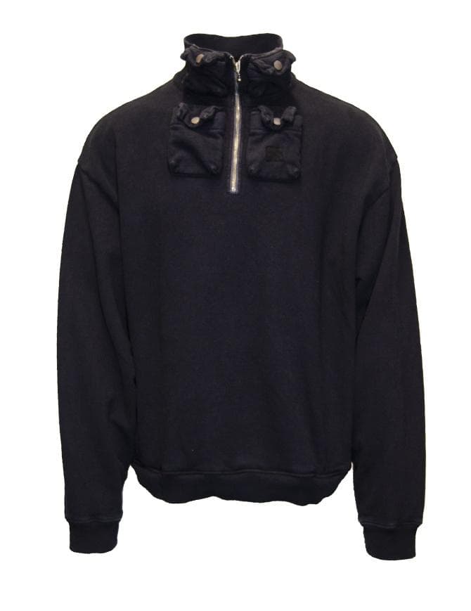 ☆サル　kapital 裏毛ニッケル 4ハーフZIPスウェット☆