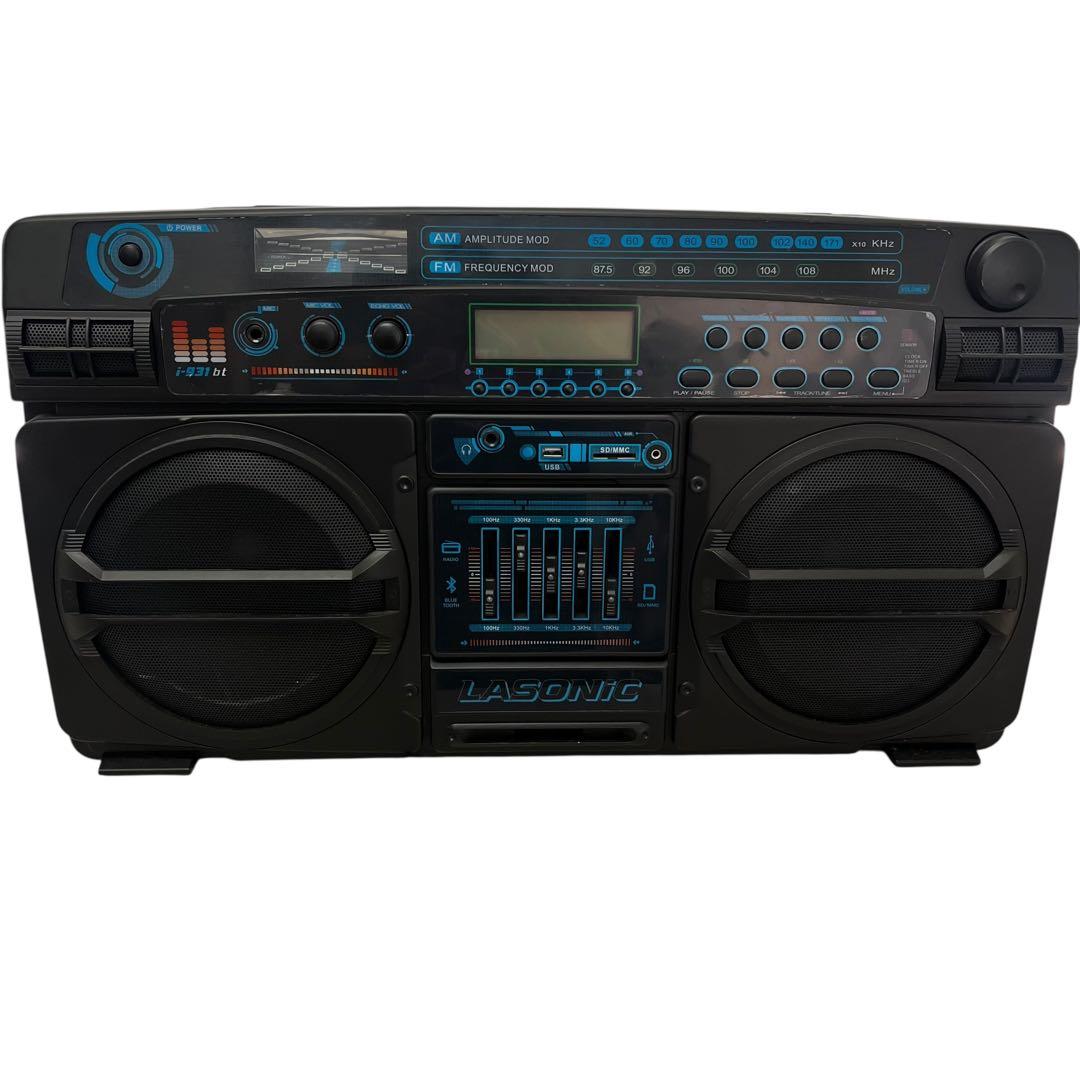 希少 LASONIC i-931btQ BOOMBOX 動作確認済み