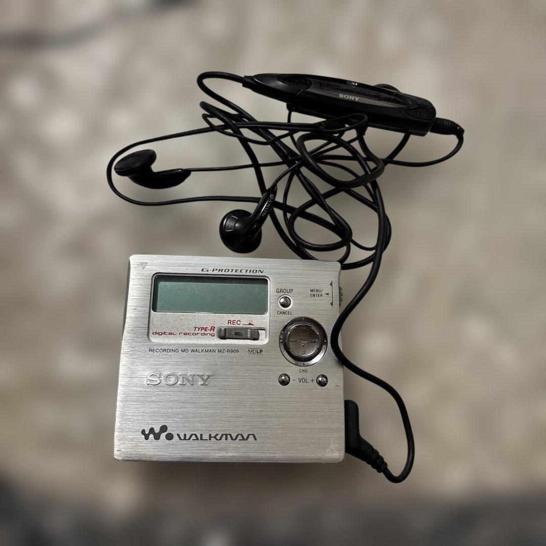SONY ソニー MDウォークマン MDレコーダー MZ-R909 日本製