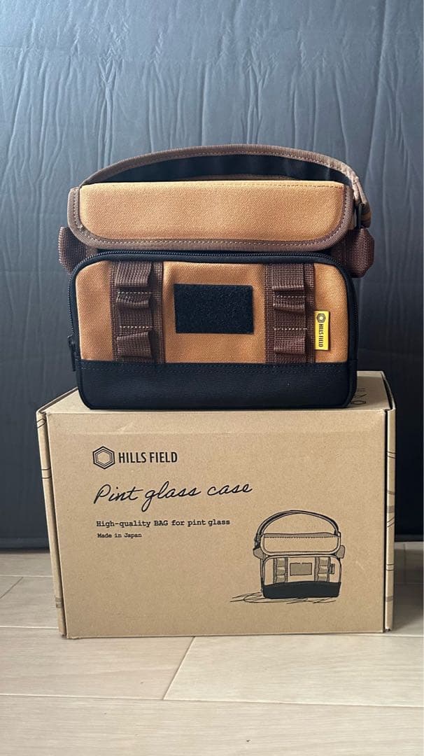 hills field パイントグラスケースとグラスセット