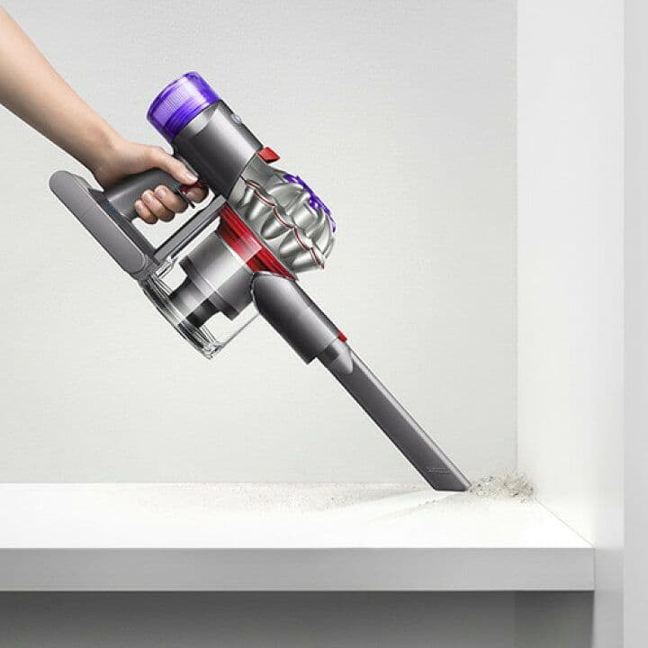 ダイソン V8 SV10 掃除機 分解清掃済み 動作品 純正バッテリー３つセット