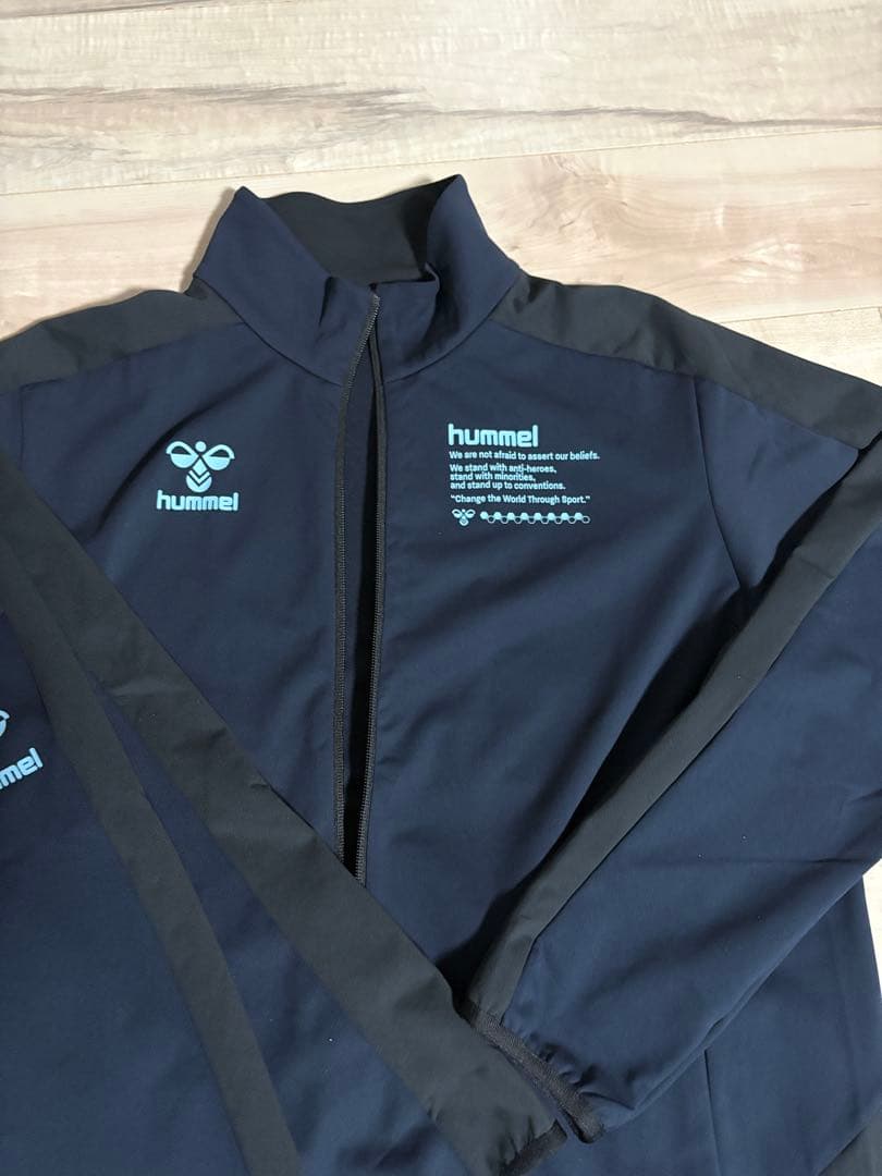 hummel ジャージセットアップ　L ネイビー　未使用